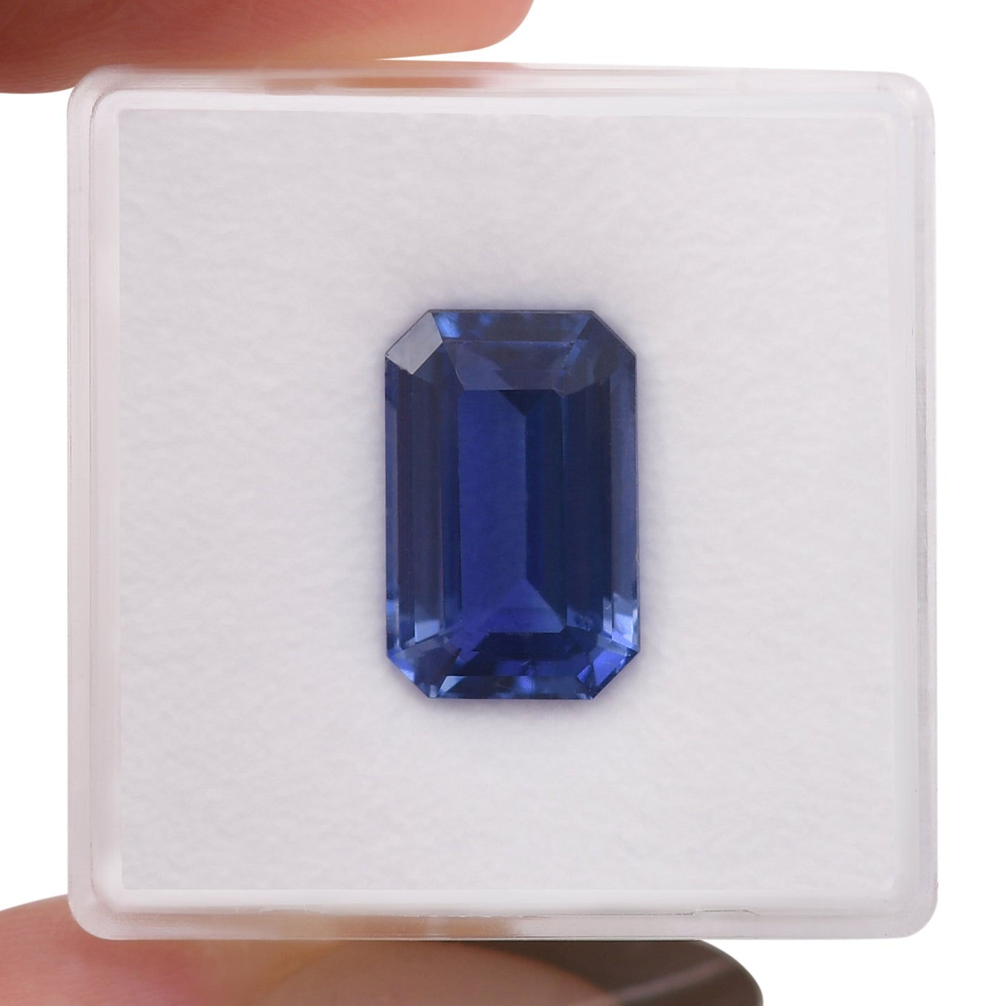 6,67 Karat blauer Smaragd-Saphir aus Sri Lanka (GIA-geprüft)