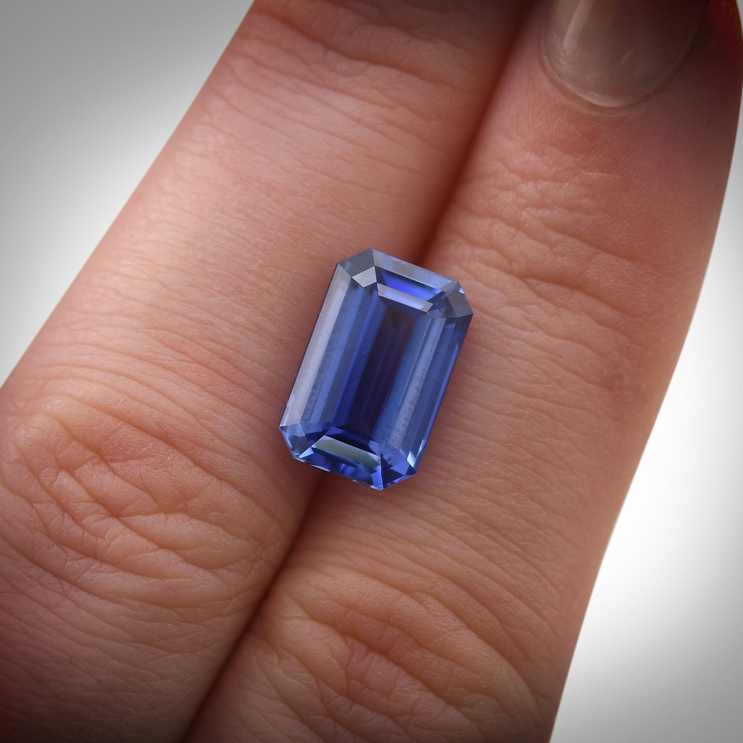 6,67 Karat blauer Smaragd-Saphir aus Sri Lanka (GIA-geprüft)