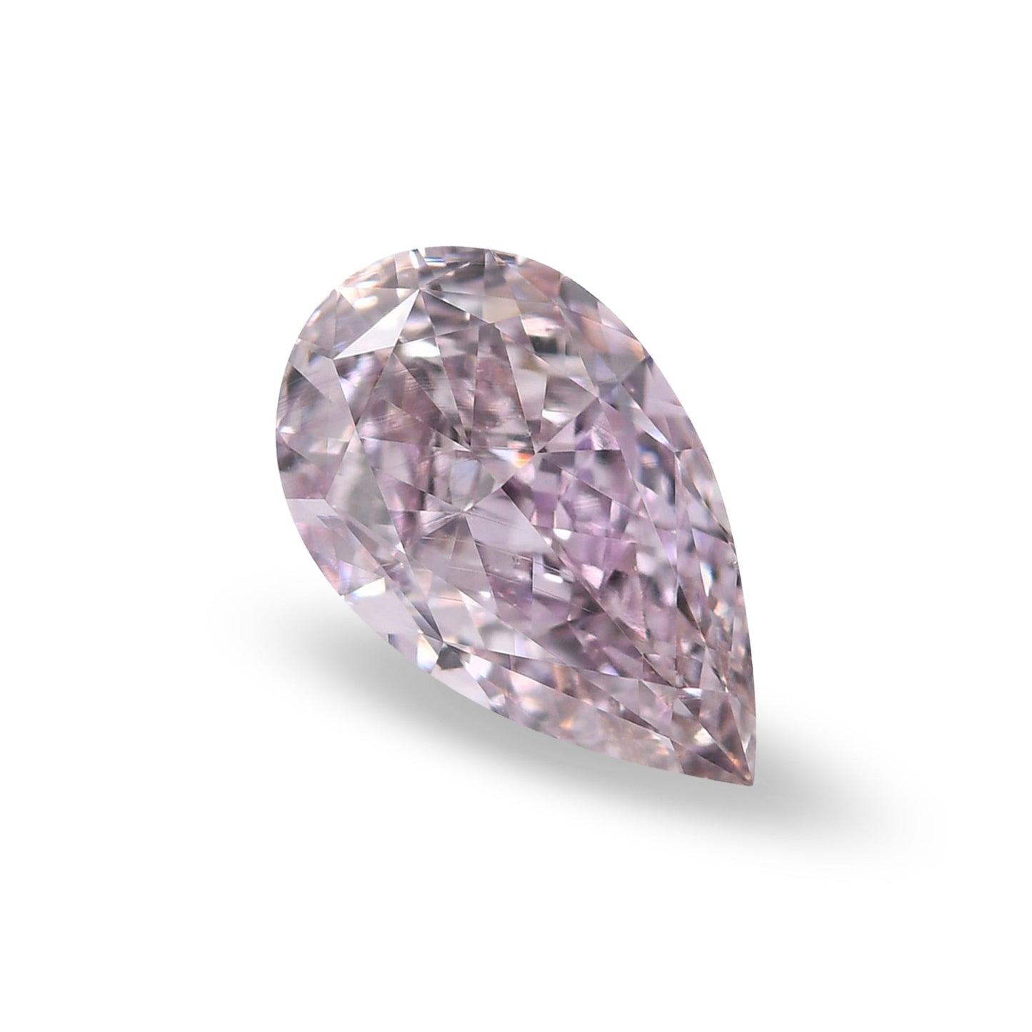 1.02 Carat Fancy Purple Pink Pear Diamond VS2 GIA