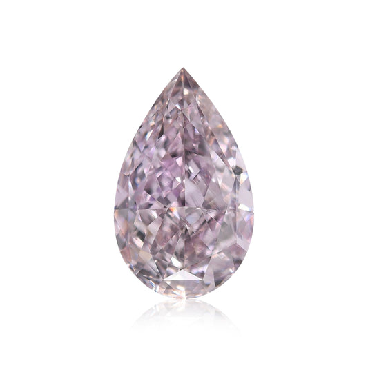 1,02 Karat Fancy Purple Pink Birnenförmiger Diamant VS2 GIA