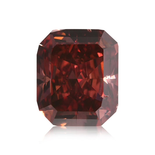 1,29 Karat Fancy Deep Orange Pink Radiant Diamant SI1 GIA