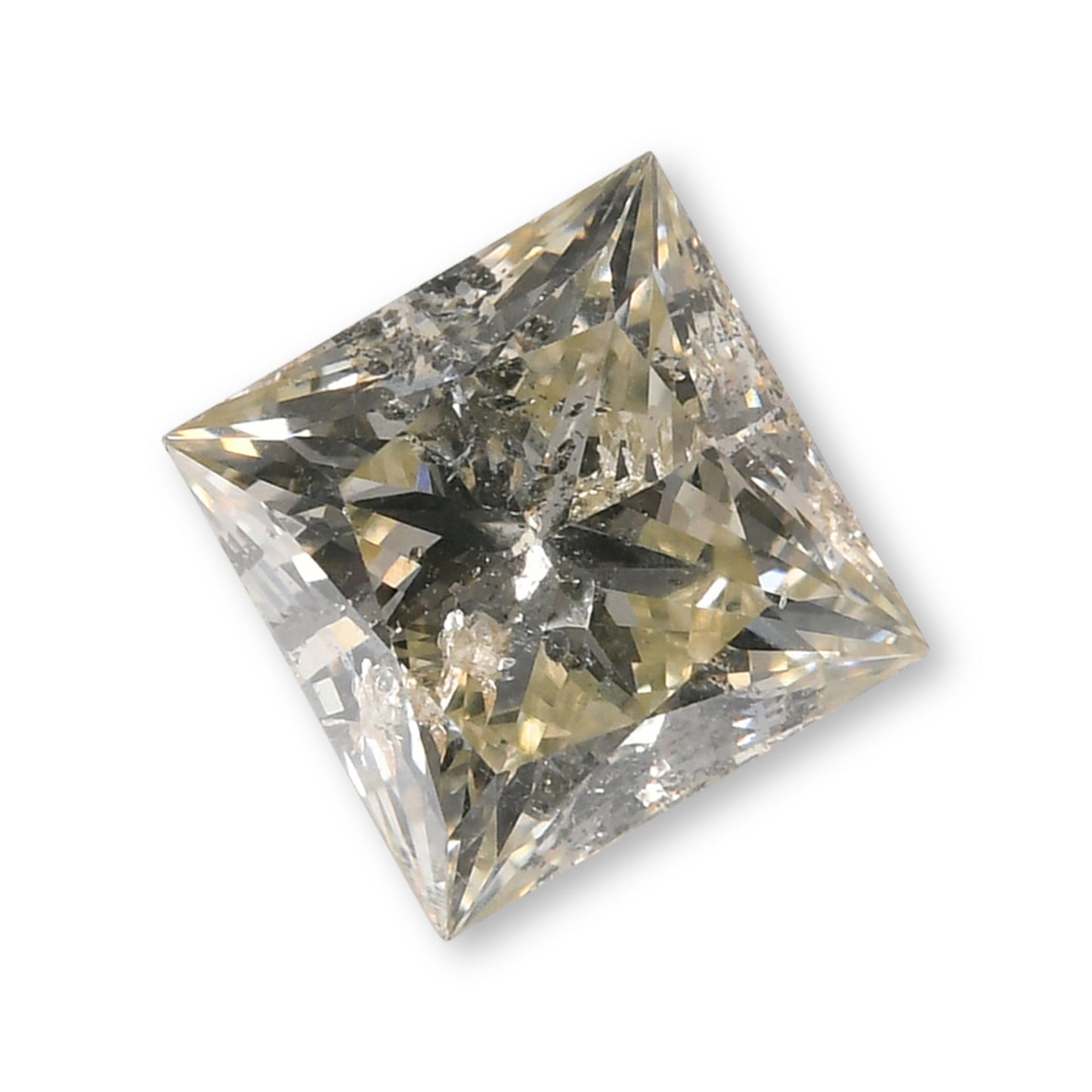 1.01 Carat Chameleon Princess Diamond I2 GIA