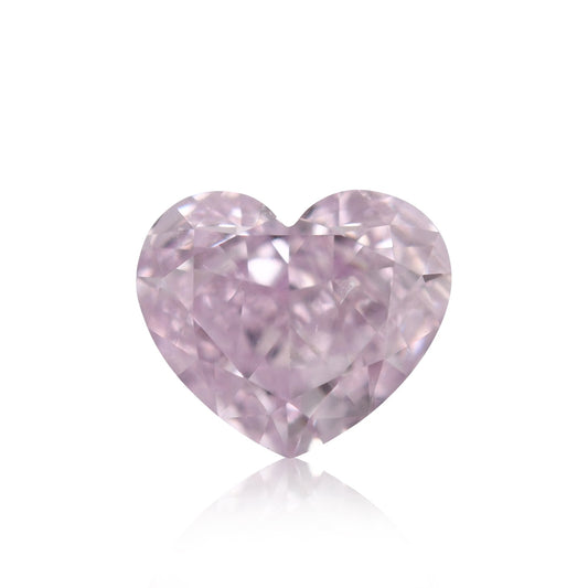 0,30 Karat Fancy Purple Pink Heart Diamant SI1 GIA
