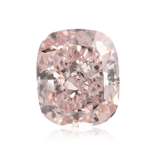 0.60 Carat Light Pink Cushion Diamond SI2 GIA
