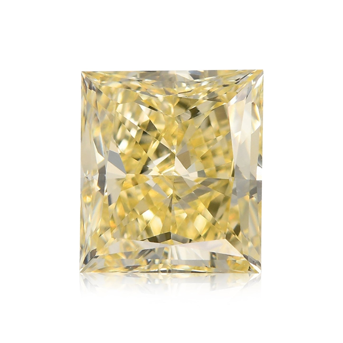 1.25 Carat Fancy Light Yellow Princess Diamond (VS1) GIA