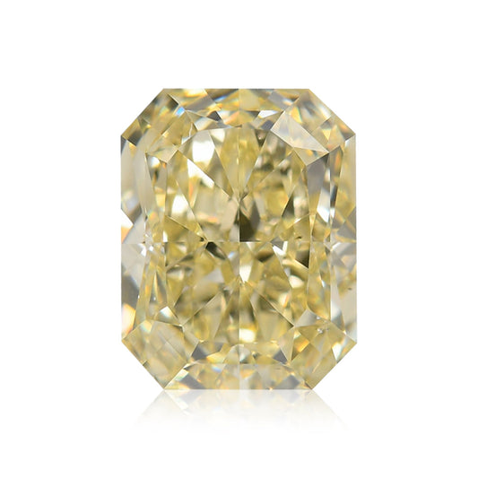 2,02 Karat Fancy Light Yellow Radiant Diamant SI1 GIA