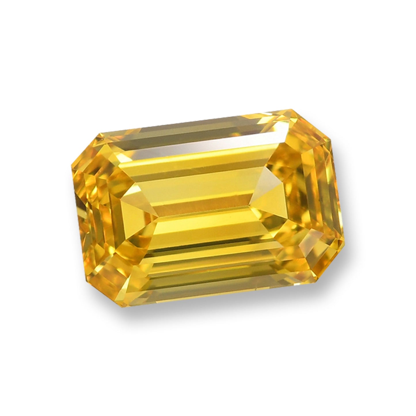 1.08 Carat Fancy Vivid Yellow Emerald Diamond SI1 GIA