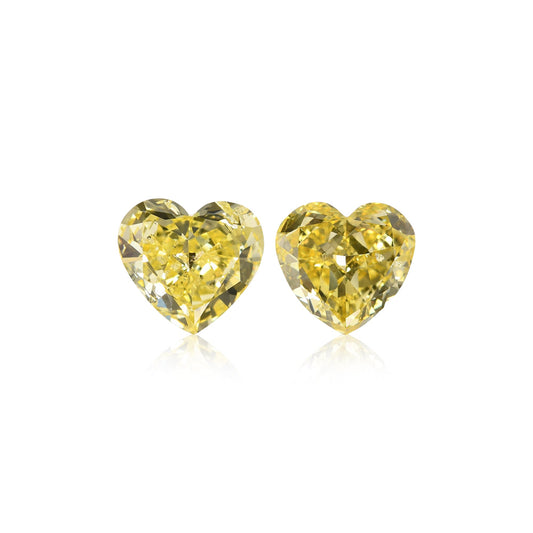 2,15 Karat Fancy Intense Yellow Herzdiamanten I1