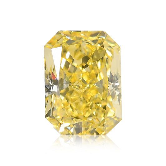 0,52 Karat Fancy Intense Yellow Radiant SI2 GIA