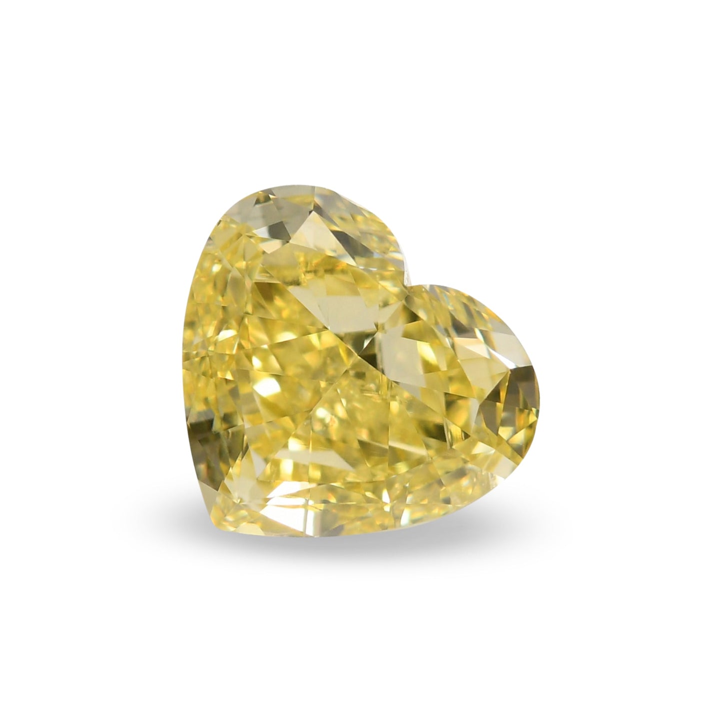 1,01 Karat Fancy Yellow Heart Diamant VS2 GIA