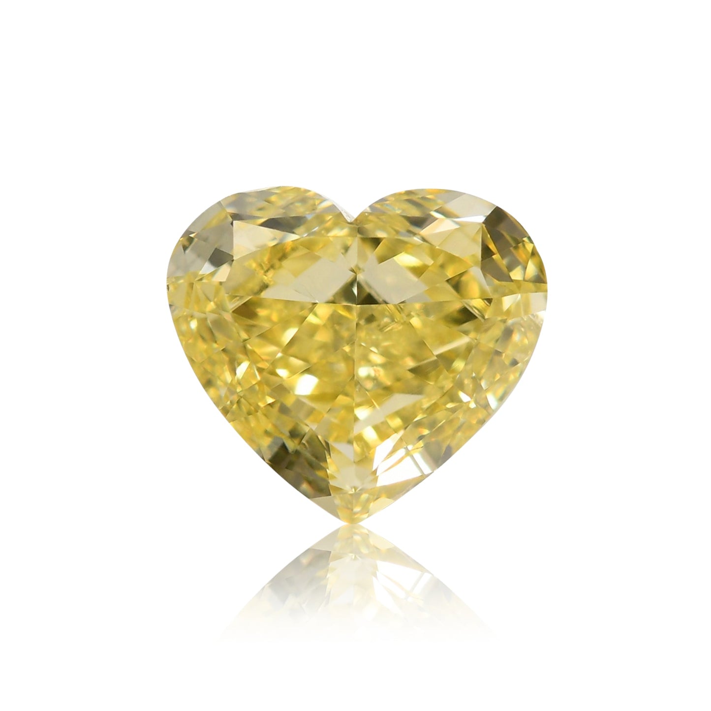 1,01 Karat Fancy Yellow Heart Diamant VS2 GIA