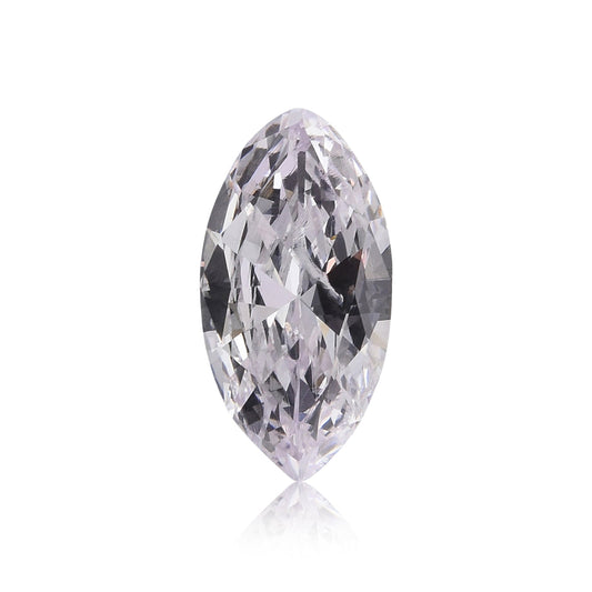 0.67 Carat Very Light Pink Marquise Diamond (I1) GIA
