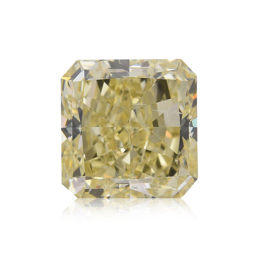 2,05 Karat Fancy Light Yellow Radiant SI2 GIA