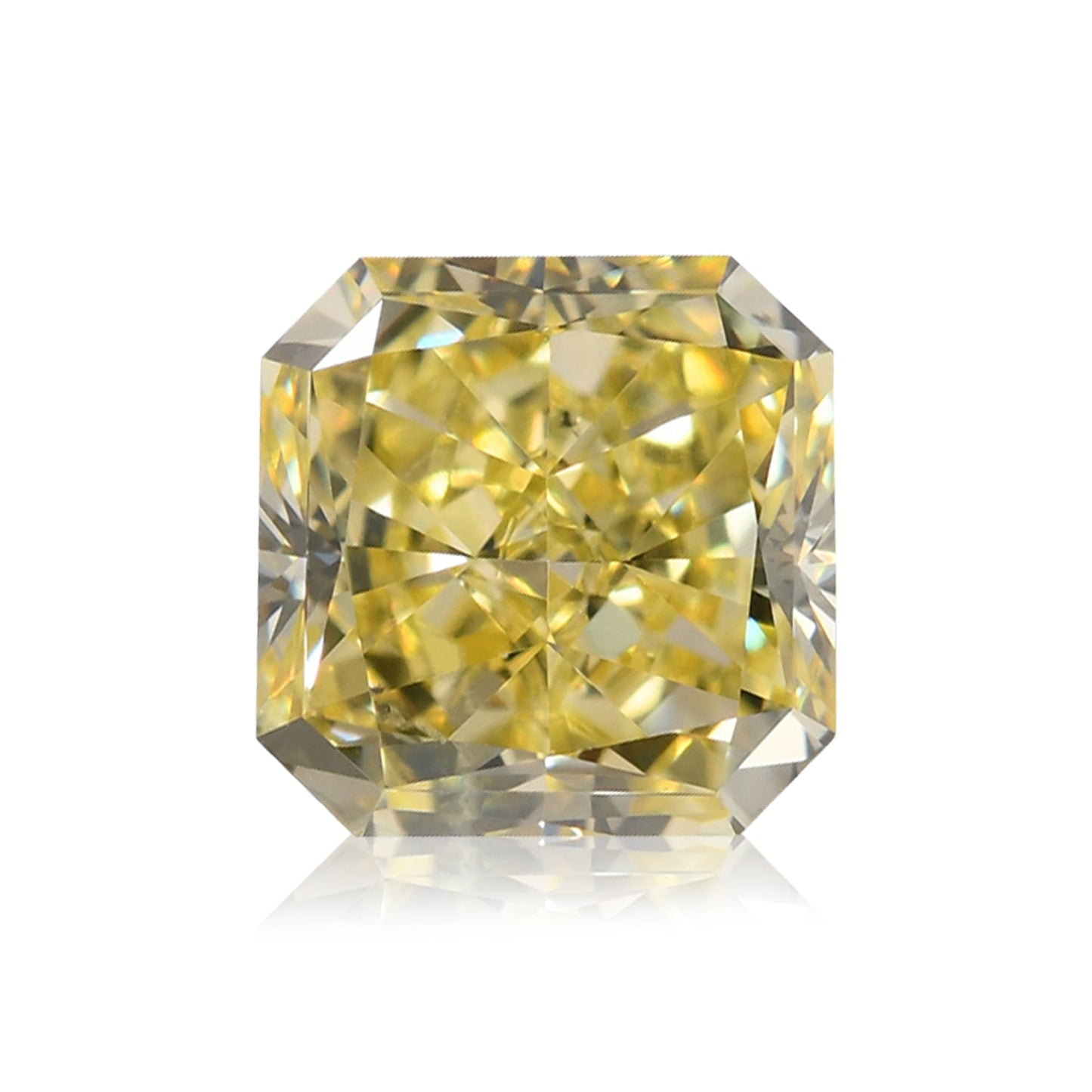 0,60 Karat Fancy Yellow Radiant SI1 GIA