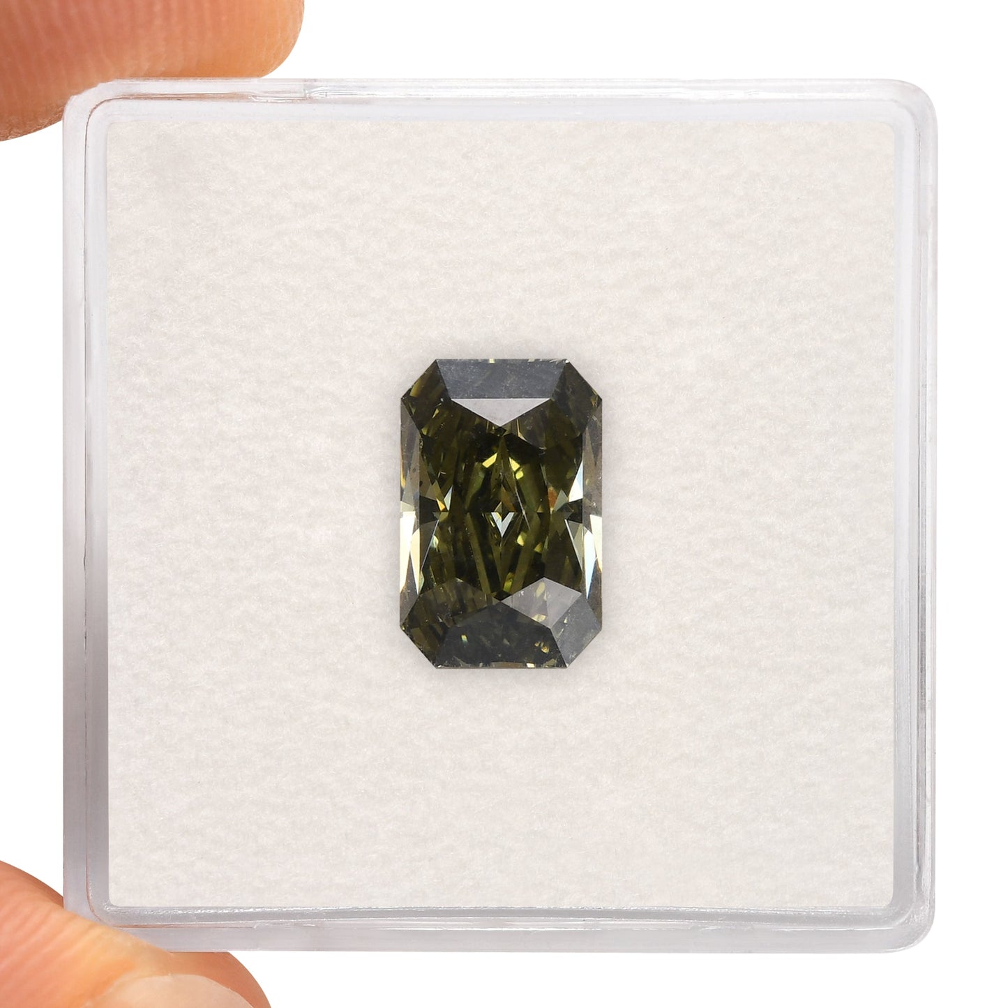 2,57 Karat Chameleon Radiant Diamant SI2 GIA