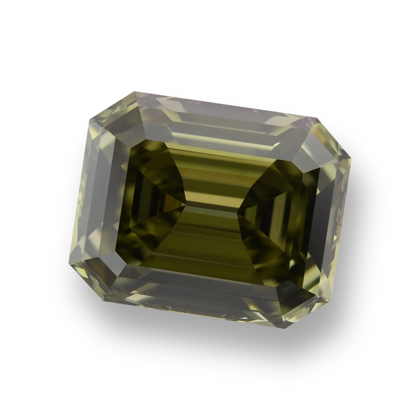 2.11 Carat Chameleon Emerald Diamond VS2 GIA