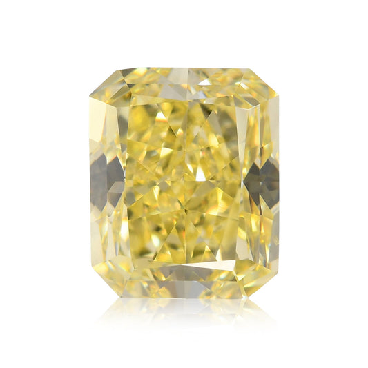 1,90 Karat Fancy Yellow Radiant SI1 GIA
