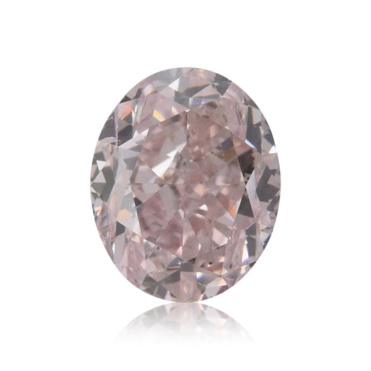 0.70 Carat Fancy Brownish Pink Oval Diamond SI2 GIA