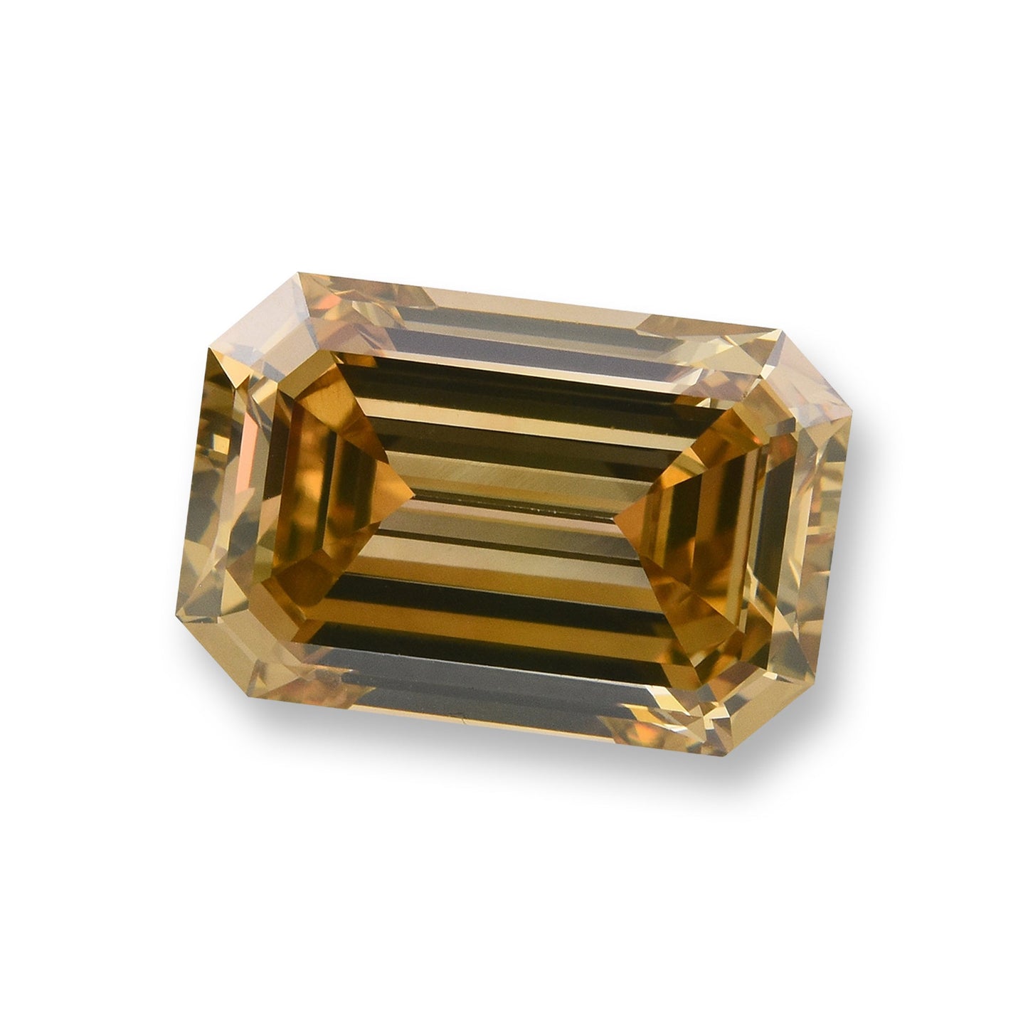 2,79 Karat Fancy Dark Yellowish Brown Emerald Diamond VS2 GIA