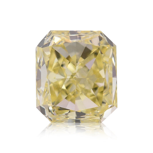 0.59 Carat Fancy Yellow Radiant Diamond (VS)