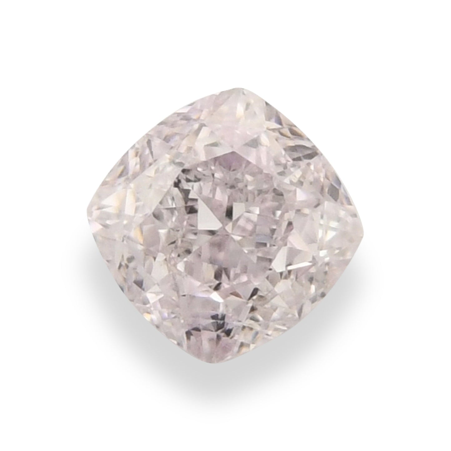 0,60 Karat hellrosa Kissen-Diamant VS2 GIA