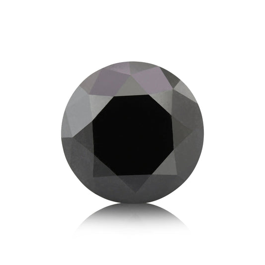 3,26 Karat Fancy Black Brillant-Diamant, GIA-zertifiziert