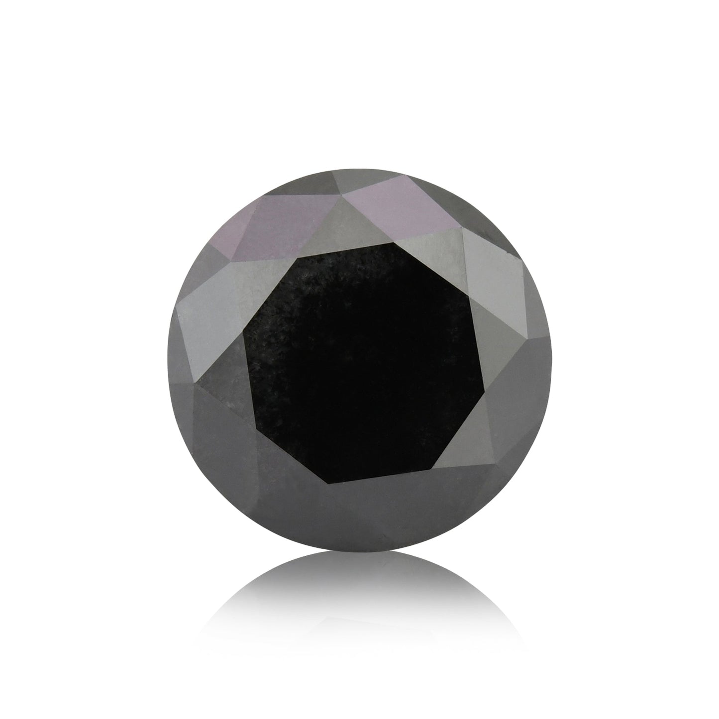 2,81 Karat Fancy Black Brillant-Diamant, GIA-zertifiziert
