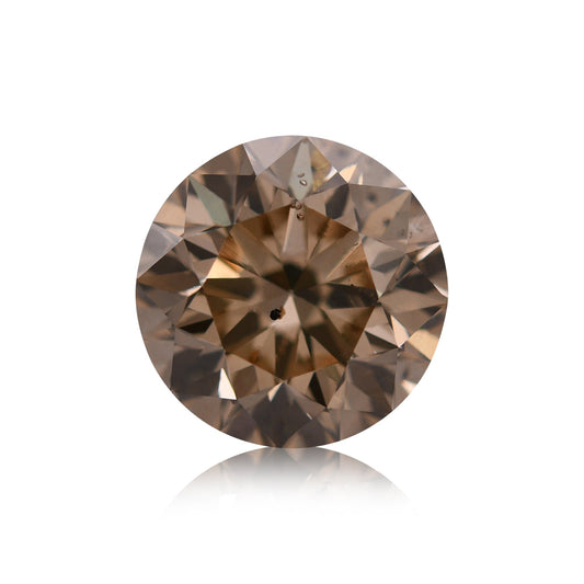 1,70 Karat hellbrauner runder Brillant-Diamant SI2 GIA