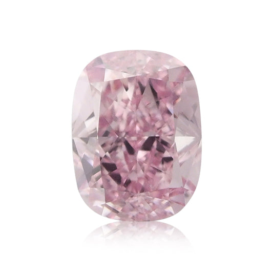 0,32 Karat Fancy Intense Purplish Pink Cushion Diamond VVS1 GIA