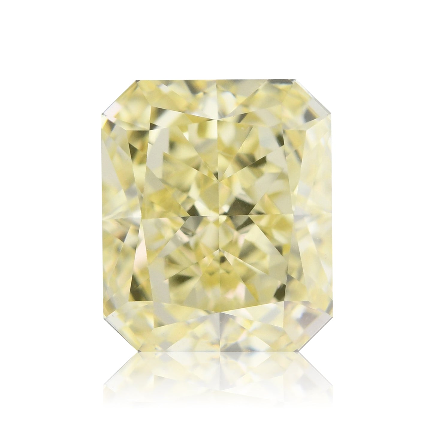 2,17 Karat Fancy Yellow Radiant VVS2 GIA