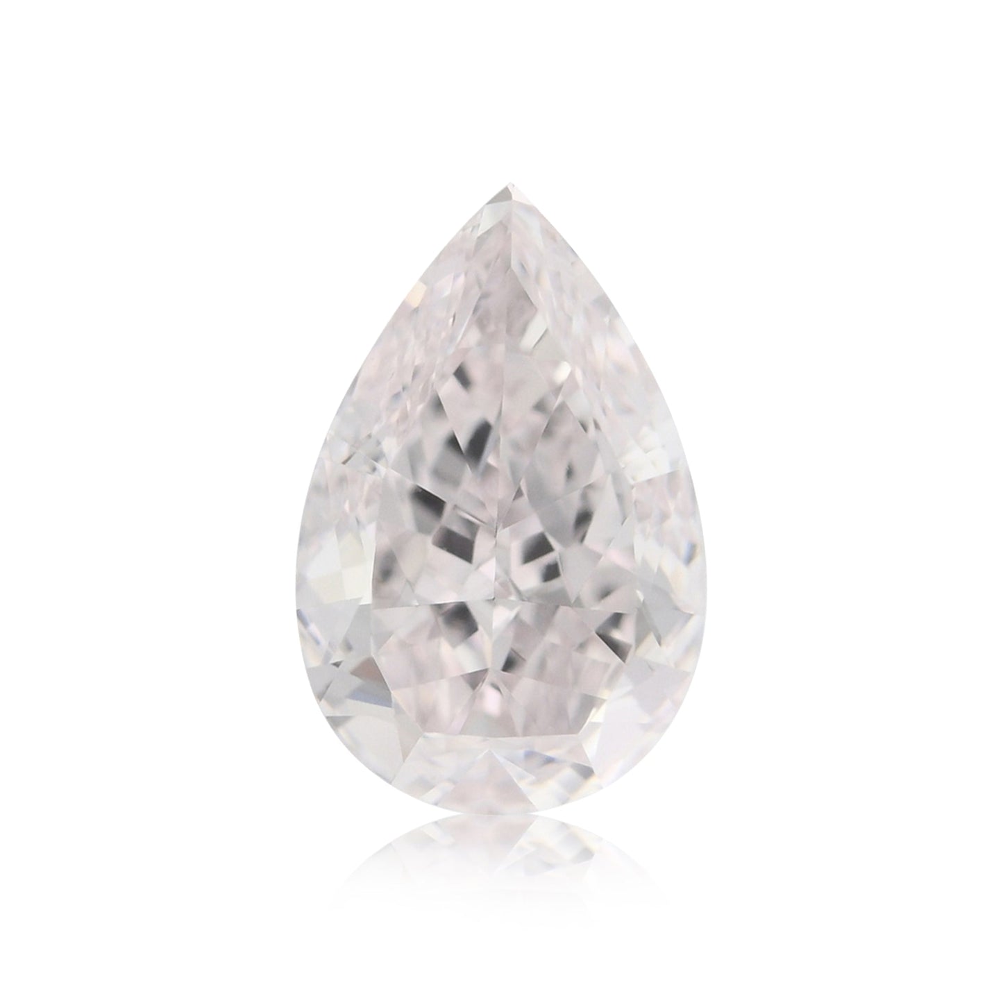 1.22 Carat Very Light Pink Pear Diamond VVS2 GIA