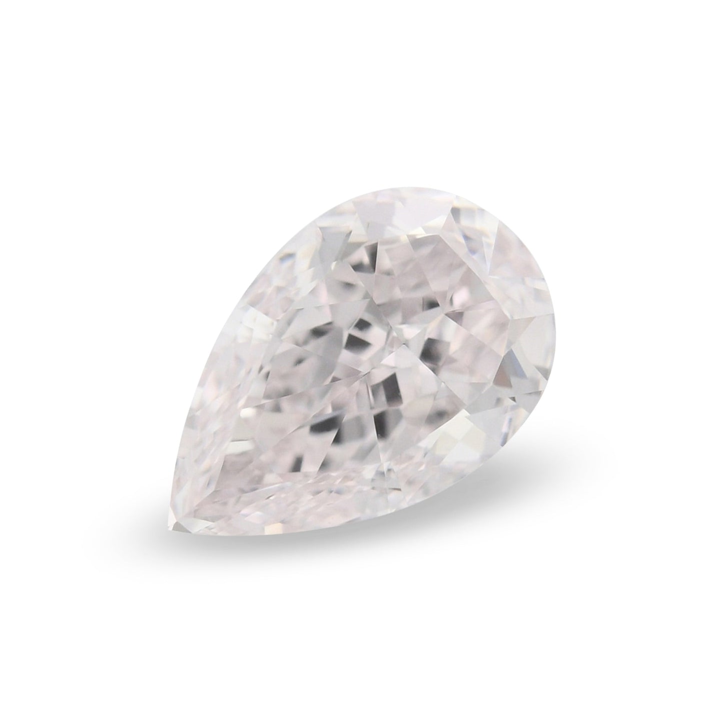 1.22 Carat Very Light Pink Pear Diamond VVS2 GIA