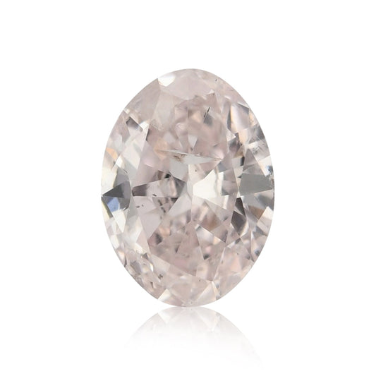 0,43 Karat hellrosa ovaler Diamant (I1) GIA