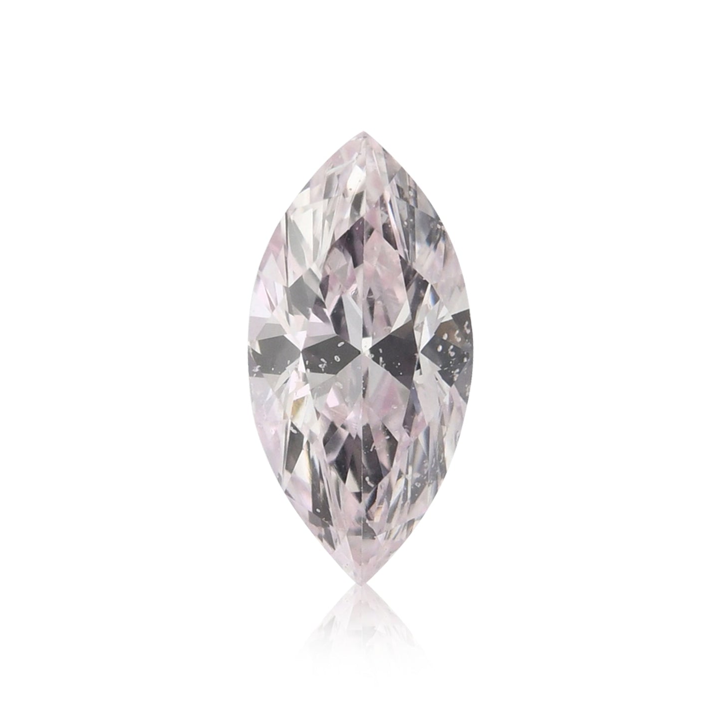0.48 Carat Light Pink Marquise Diamond SI2 GIA