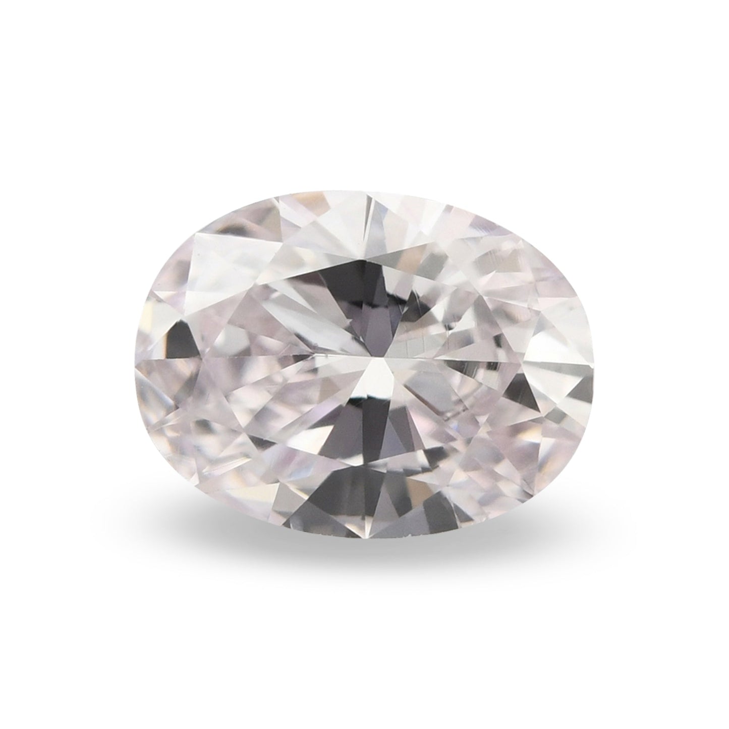 0.84 Carat Very Light Pink Oval Diamond SI1 GIA
