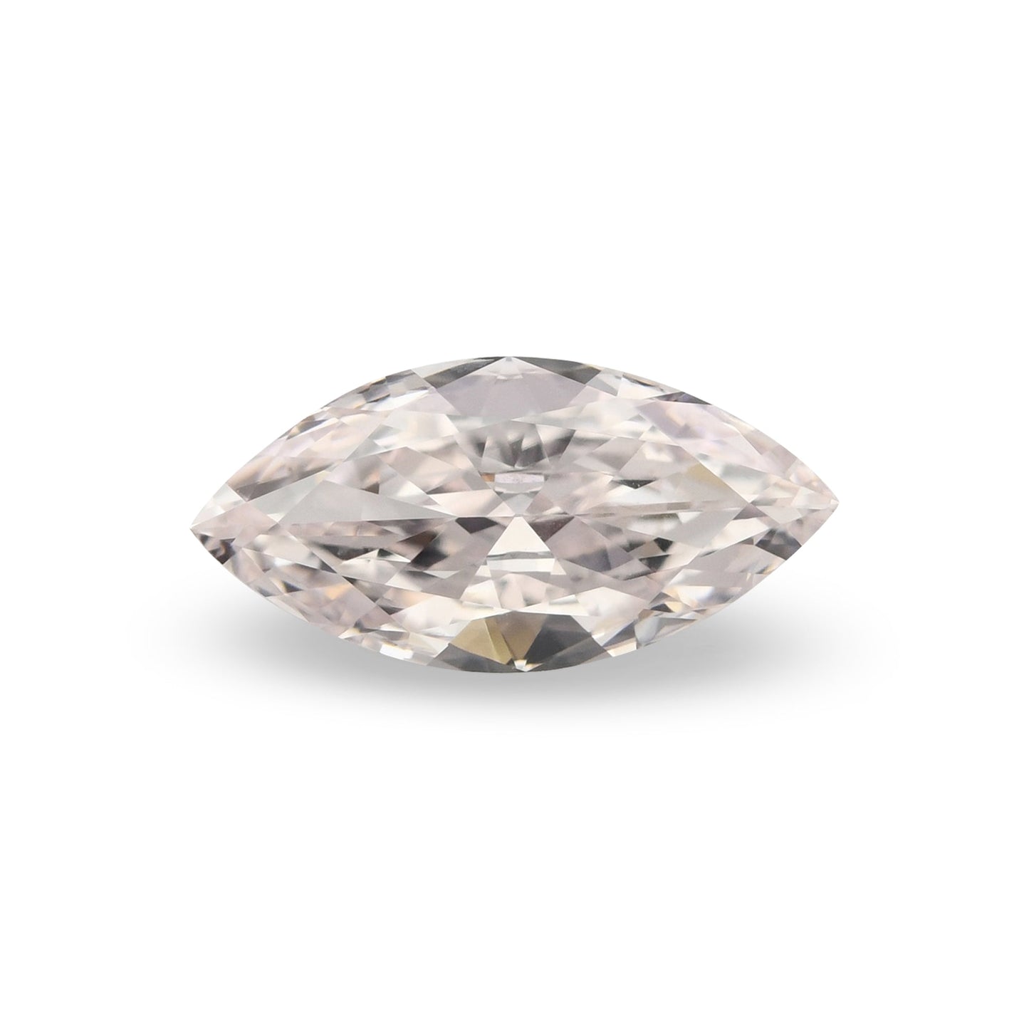 0.74 Carat Very Light Pink Marquise Diamond VS2 GIA