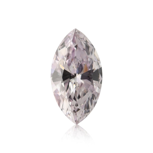 0,36 Karat Fancy Light Purplish Pink Marquise Diamant VS1 GIA