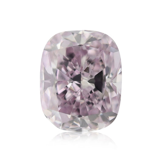 0.41 Carat Fancy Purple Pink Cushion Diamond VS2 GIA