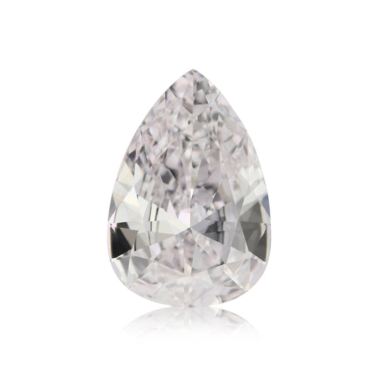 1,36 Karat hellrosa Birnenförmiger Diamant VVS1 GIA