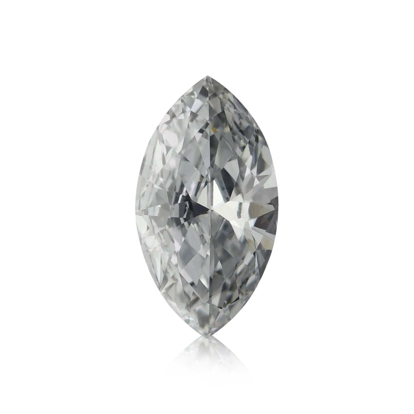 0.47 Carat Fancy Gray Blue Marquise Diamond VVS2 GIA