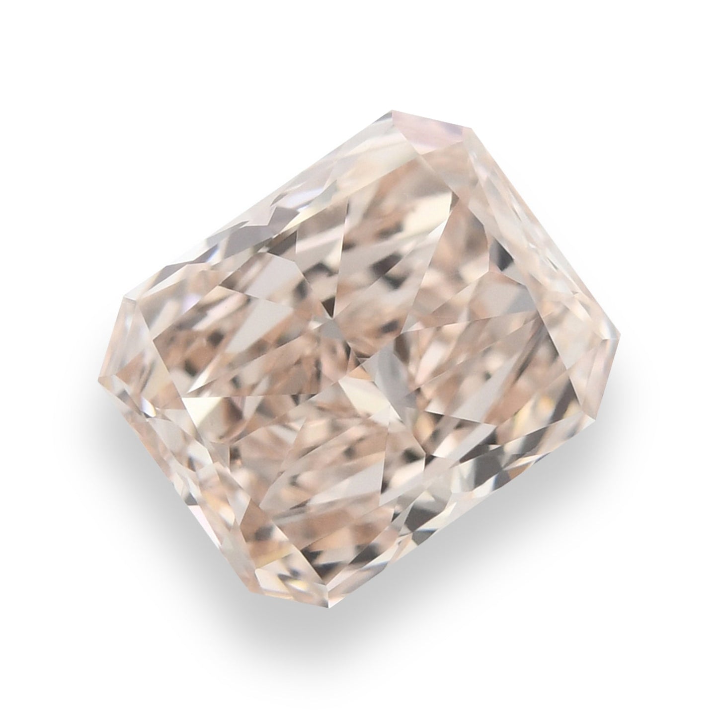 1.12 Carat Fancy Brown Pink Radiant Diamond VS1 GIA