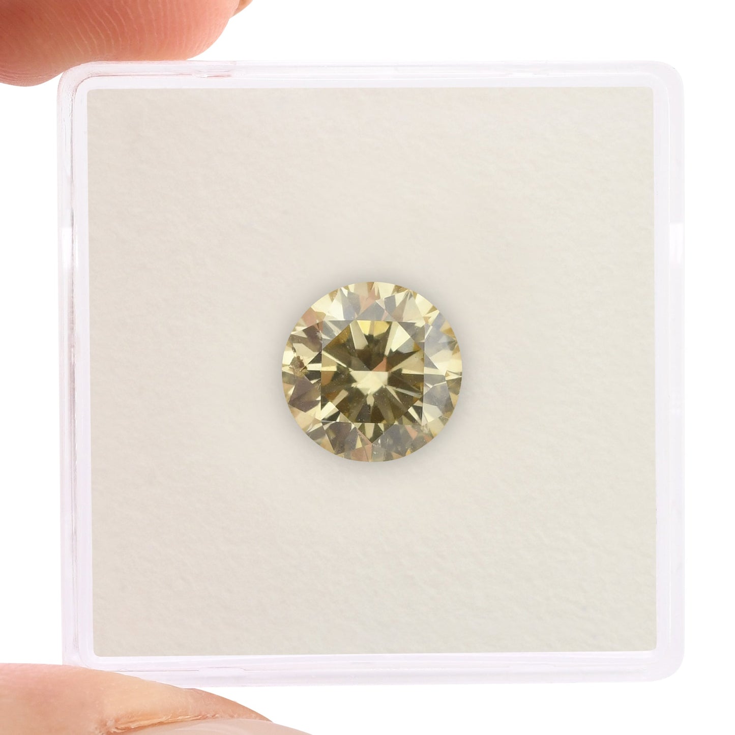 2,04 Karat W-X Rundbrillant-Diamant SI2 GIA