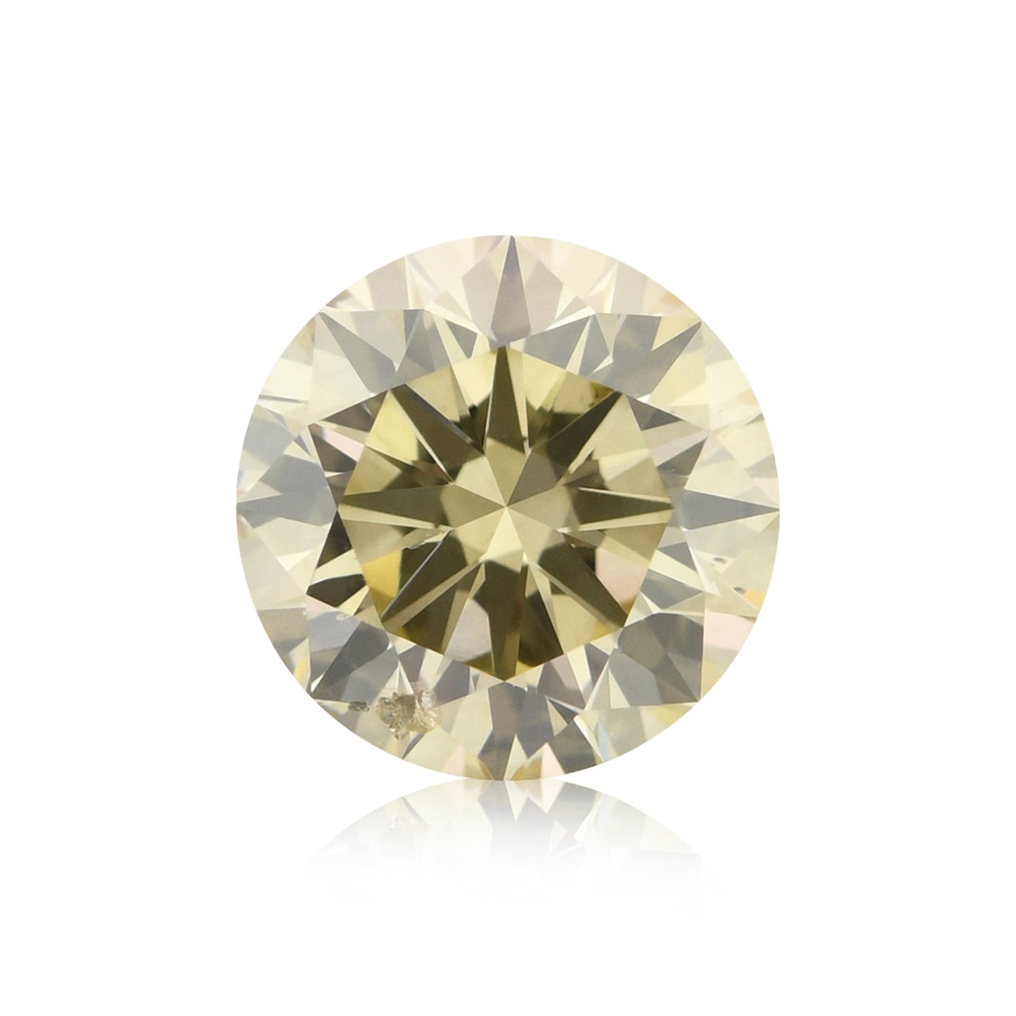 2,04 Karat W-X Rundbrillant-Diamant SI2 GIA