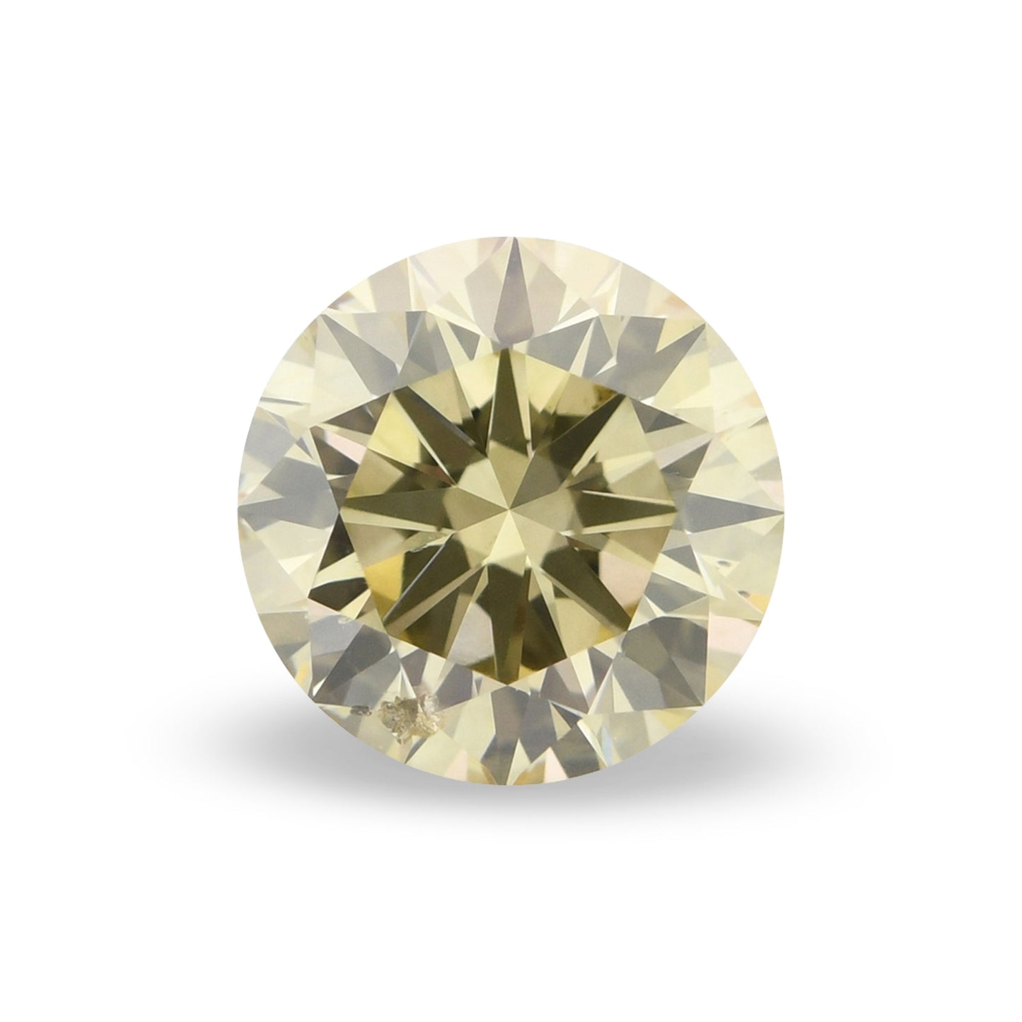 2,04 Karat W-X Rundbrillant-Diamant SI2 GIA