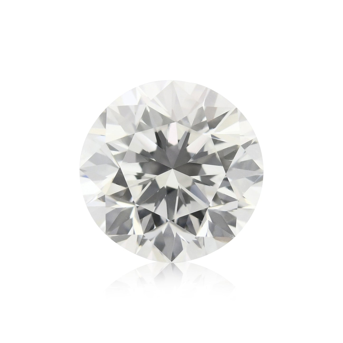 2,00 Karat E-förmiger runder Diamant VS1 GIA