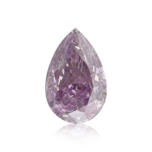 1,01 Karat Fancy Intense Pink Purple Birnenförmiger Diamant (I1) GIA