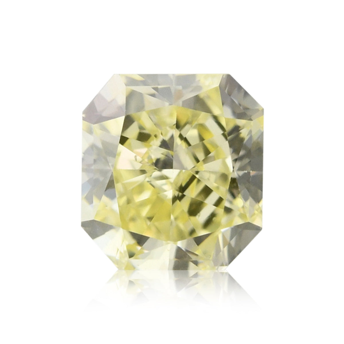 0,70 Karat Fancy Yellow Radiant VS2 GIA