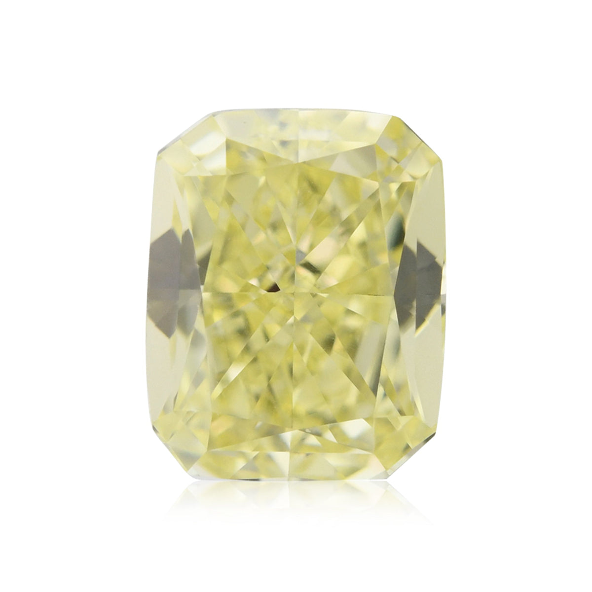 0,80 Karat Fancy Yellow Radiant VS1 GIA
