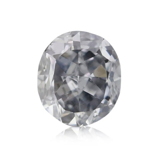 0,08 Karat Fancy Gray Violet Ovaler Diamant (VS1) GIA