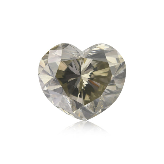 1,60 Karat Fancy Gray Herz-Diamant (I1) GIA